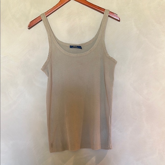 Polo Ralph Lauren Tops - Polo Ralph Lauren beige tank top